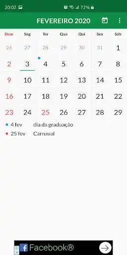 Play Brazil Calendar