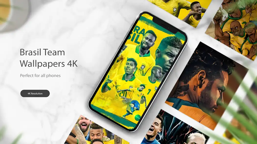 Play Brazil Football Wallpaper4K  and enjoy Brazil Football Wallpaper4K with UptoPlay