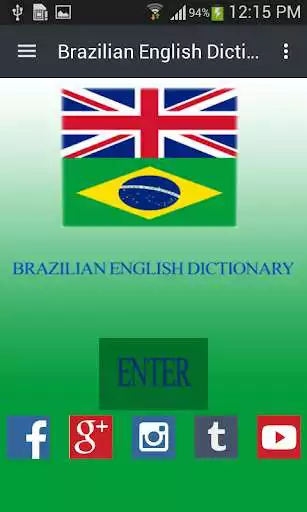 Play Brazilian English Dictionary  and enjoy Brazilian English Dictionary with UptoPlay
