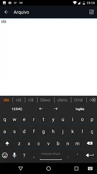 Play Brazilian Portuguese for AnySoftKeyboard as an online game Brazilian Portuguese for AnySoftKeyboard with UptoPlay
