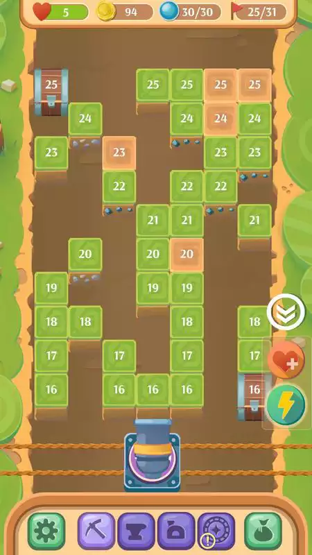 Play Break Block And Brick: Mining Ball