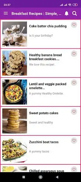 Play Breakfasts Recipes : Simple and quick  and enjoy Breakfasts Recipes : Simple and quick with UptoPlay