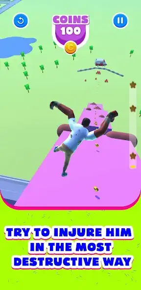 Play Breaking Fall: Epic Bone Blast as an online game Breaking Fall: Epic Bone Blast with UptoPlay