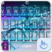 Free play online Breaking Glass Water FREE Keyboard Theme APK