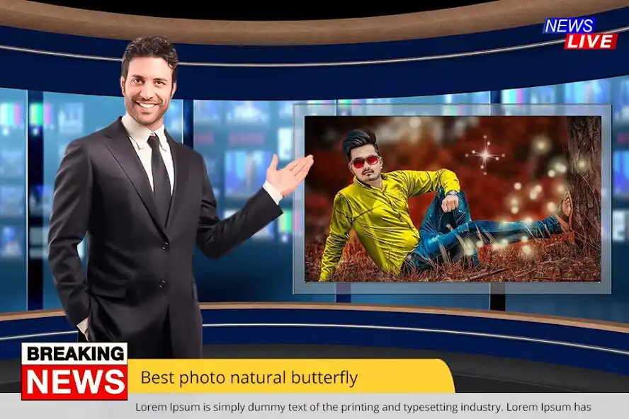 Play Breaking News Photo Editor
