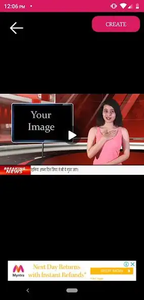 Play Breaking News Video Maker as an online game Breaking News Video Maker with UptoPlay
