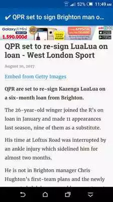 Play Breaking QPR News