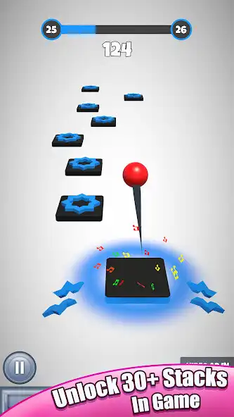 Play Break The Tiles: 3D Ball Game as an online game Break The Tiles: 3D Ball Game with UptoPlay
