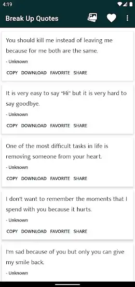 Play Break Up Sayings and Quotes  and enjoy Break Up Sayings and Quotes with UptoPlay