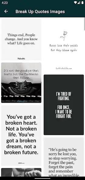Play Break Up Sayings and Quotes as an online game Break Up Sayings and Quotes with UptoPlay