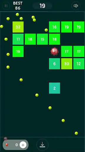 Play Breeky - Brick Breaker as an online game Breeky - Brick Breaker with UptoPlay