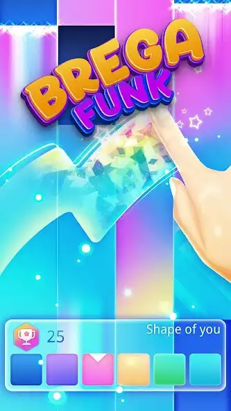 Play Brega Funk Piano Tiles as an online game Brega Funk Piano Tiles with UptoPlay