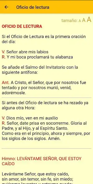 Play Breviario (Liturgia de las horas) as an online game Breviario (Liturgia de las horas) with UptoPlay