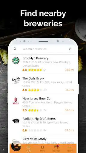 Play Brewee - breweries navigator & craft beer locator as an online game Brewee - breweries navigator & craft beer locator with UptoPlay