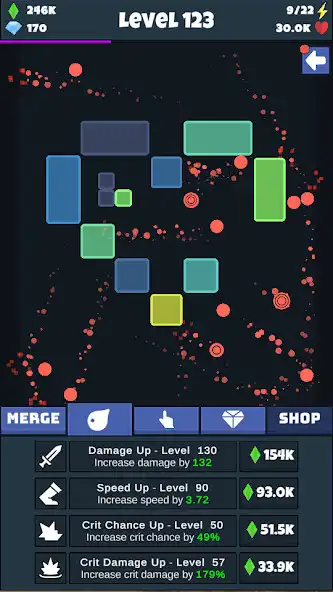 Play Brickable - Idle Merge Game as an online game Brickable - Idle Merge Game with UptoPlay