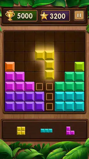 Play Brick Block Puzzle Classic 2020 as an online game Brick Block Puzzle Classic 2020 with UptoPlay