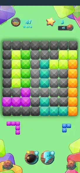 Play Brick Block Puzzle Game as an online game Brick Block Puzzle Game with UptoPlay