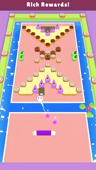 Play Brick Breaker 3D : Food as an online game Brick Breaker 3D : Food with UptoPlay