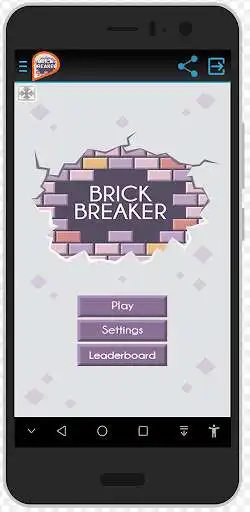 Play Brick Breaker 3 in 1 as an online game Brick Breaker 3 in 1 with UptoPlay