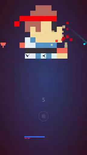 Play Brick Breaker - Breakout Pixel Art as an online game Brick Breaker - Breakout Pixel Art with UptoPlay
