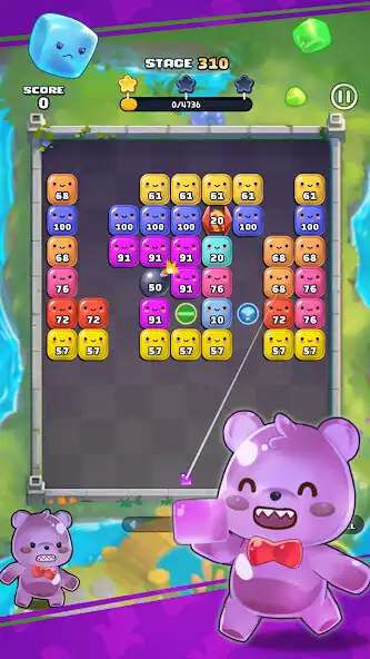 Play Brick breaker : Candy Pang  and enjoy Brick breaker : Candy Pang with UptoPlay