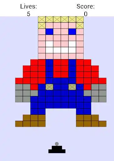 Play Brick Breaker Lite as an online game Brick Breaker Lite with UptoPlay