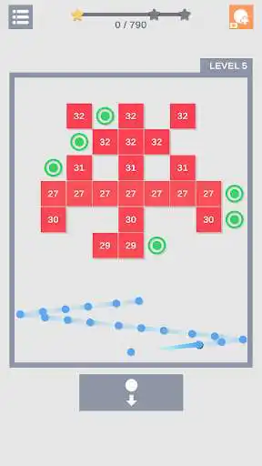 Play Brick Breaker Tiny as an online game Brick Breaker Tiny with UptoPlay