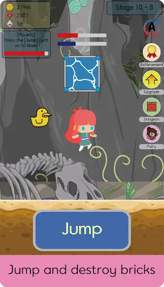 Play Brick Destroyer - idle rpg as an online game Brick Destroyer - idle rpg with UptoPlay