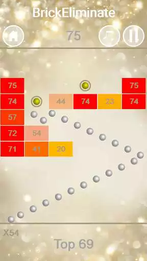 Play BrickEliminate - low volume as an online game BrickEliminate - low volume with UptoPlay