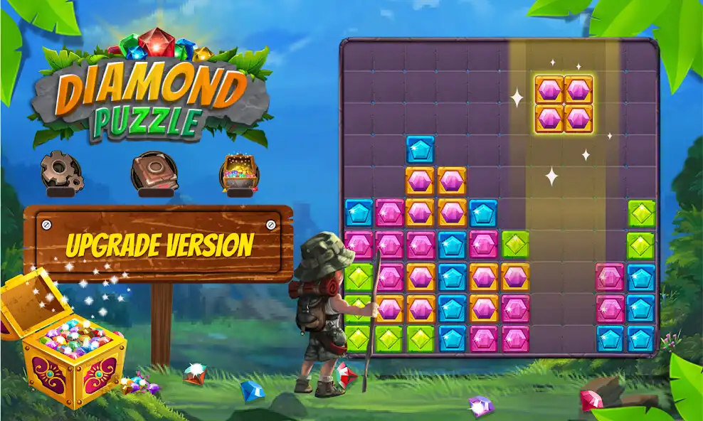 Play Brick game: Jewel block game  and enjoy Brick game: Jewel block game with UptoPlay