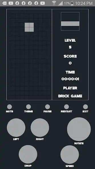 Play Brick Game as an online game Brick Game with UptoPlay