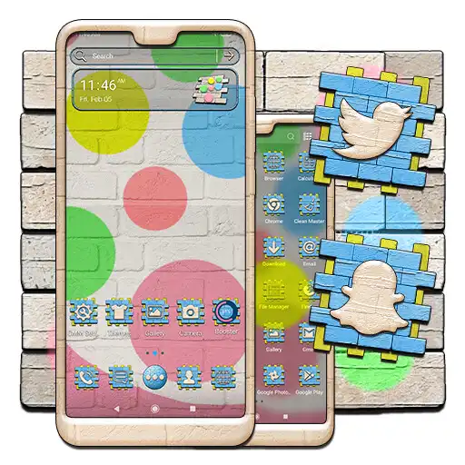 Play Brick Painting Theme APK Play Brick Painting Theme APK