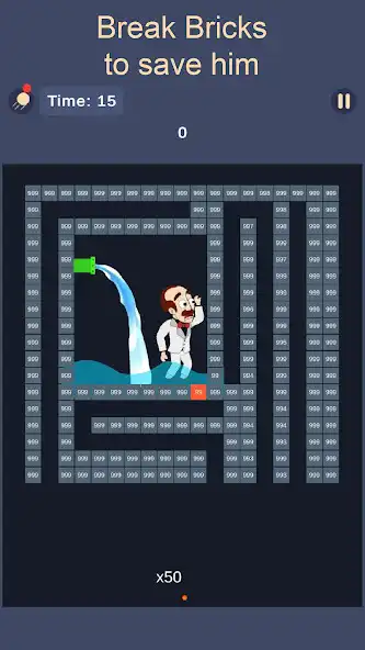 Play Bricks and Balls-Brick Crusher as an online game Bricks and Balls-Brick Crusher with UptoPlay