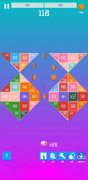 Play Bricks Ball Crusher Adventure as an online game Bricks Ball Crusher Adventure with UptoPlay