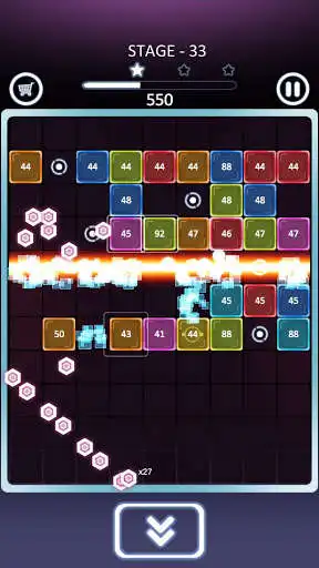 Play Bricks Breaker : Ball vs Block as an online game Bricks Breaker : Ball vs Block with UptoPlay