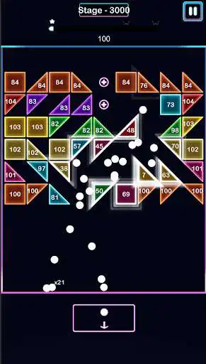 Play Bricks Breaker Best as an online game Bricks Breaker Best with UptoPlay