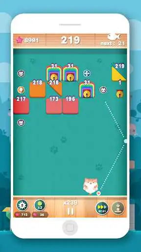 Play Bricks Breaker Cat vs Block