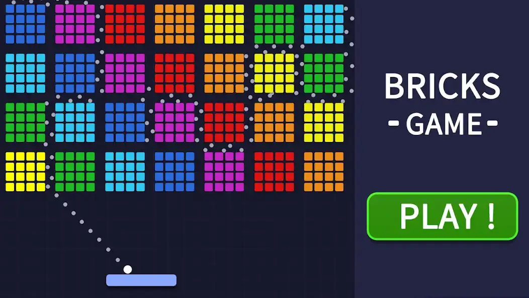 Play Bricks Breaker-Puzzle games as an online game Bricks Breaker-Puzzle games with UptoPlay