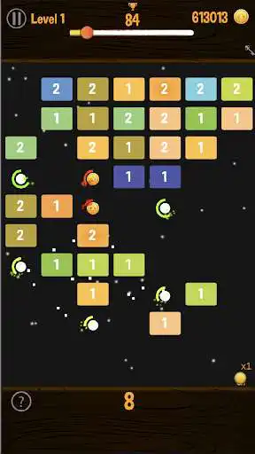 Play Bricks n Ball - Crusher Game as an online game Bricks n Ball - Crusher Game with UptoPlay