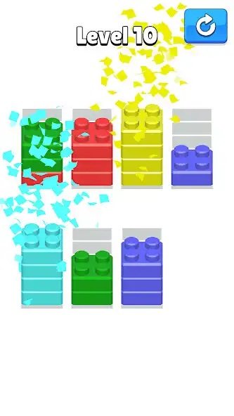 Play Brick Sort: Color Sorting Game  and enjoy Brick Sort: Color Sorting Game with UptoPlay