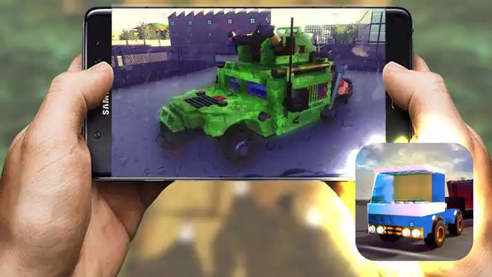Play Brick world: Rigs Simulator
