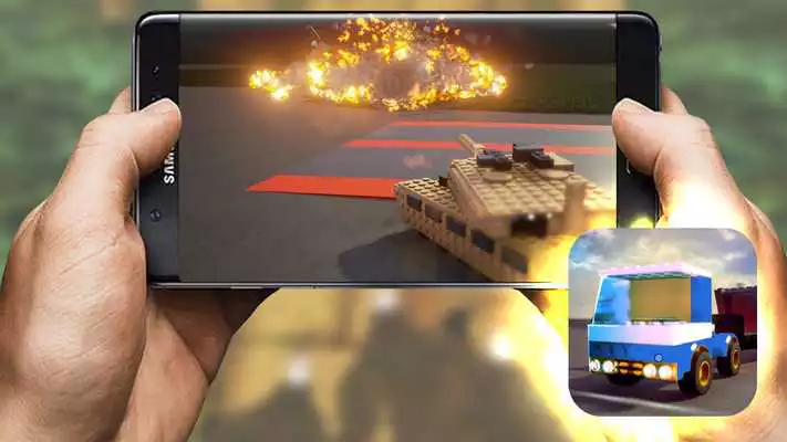 Play Brick world: Rigs Simulator