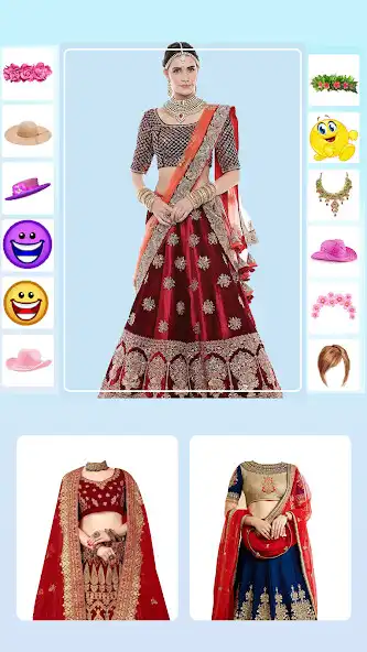 Play Bridal Lehenga Photo Editor  and enjoy Bridal Lehenga Photo Editor with UptoPlay