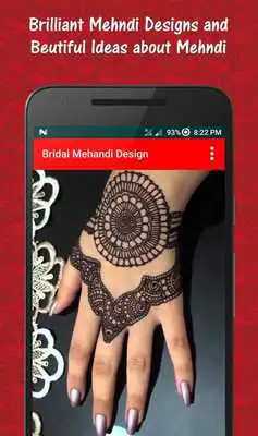 Play Bridal Mehandi Design 2017