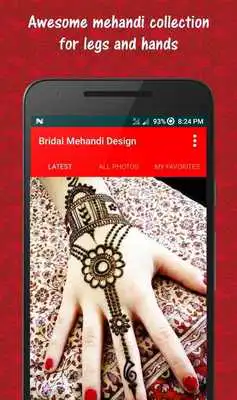 Play Bridal Mehandi Design 2017