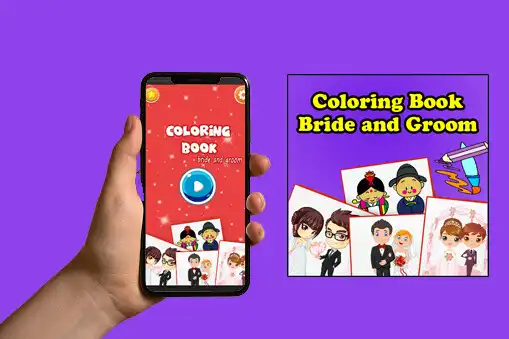 Play Bride And Groom Wedding Color  and enjoy Bride And Groom Wedding Color with UptoPlay