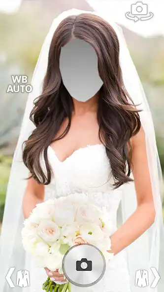 Play Bride Wedding Hairstyle Camera as an online game Bride Wedding Hairstyle Camera with UptoPlay