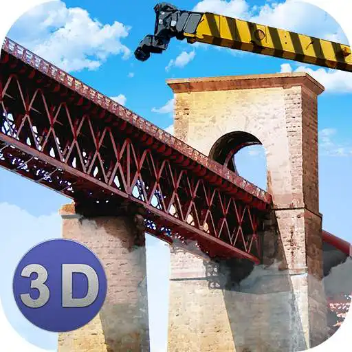 Play Bridge Construction Crane Sim APK