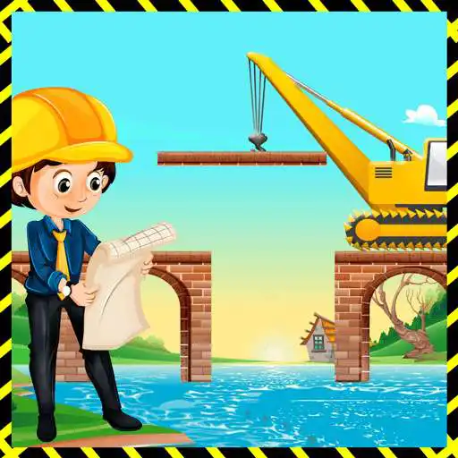 Free play online Bridge Construction Crew 2D: Bridge Builder Game  APK