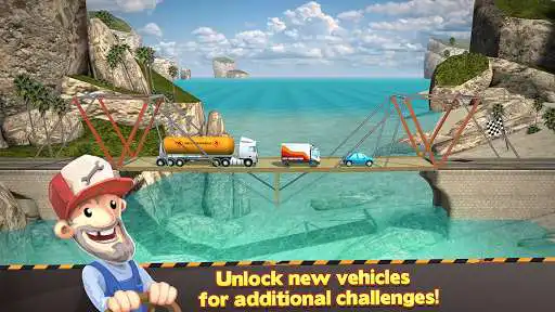 Play Bridge Constructor as an online game Bridge Constructor with UptoPlay